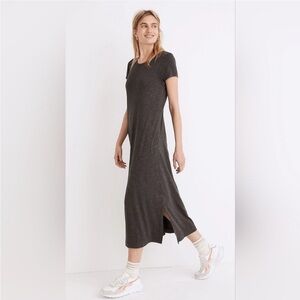MADEWELL‎ Gray Horizon V-Neck Short Sleeve Soft size small